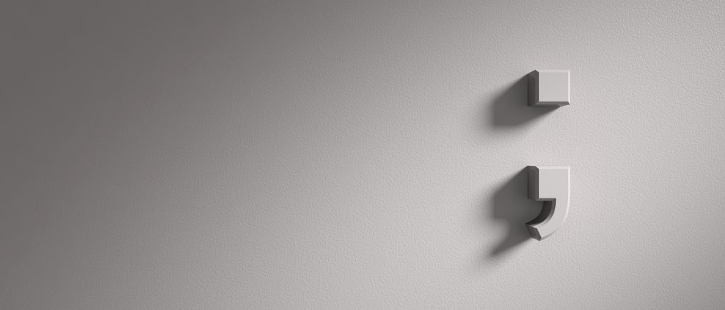 co oznacza tatuaż średnik